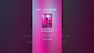 Saphir:Shot In The Night Saxophone Remix 2026.