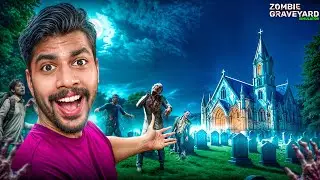 I Built a Church in My Cemetery 🪦!! Zombie Graveyard Simulator (Part 3)
