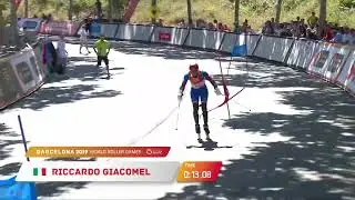 Riccardo Giacomel, 1* manche GS World Roller Games (Barcelona 2019)