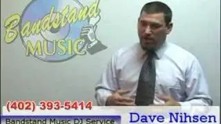 Omaha wedding dj Dave from Bandstand Music DJ service