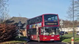 Onboard Salisbury Reds 1993 - Volvo B7TL Plaxton President - Route 3 - (HW52 EPN)