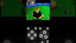 Mario 64 on mobile - A giant bomb with a crowd and a mustache is the Boss