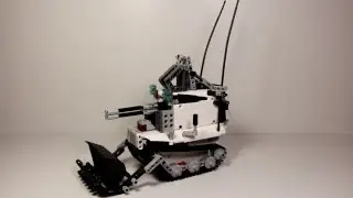 Робот сапёр из ЛЕГО /My own creation robot minesweeper