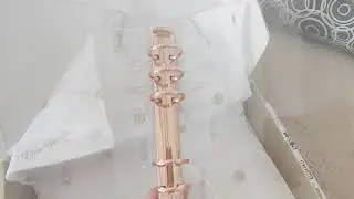 Discagenda #unboxing #plannerbabe PVC planner cover with rose gold rings.