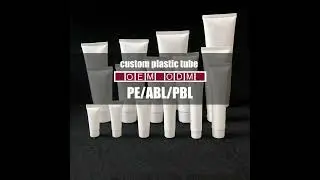 [YZNGW PACKING]PE tube/ABL tube/ecofriendly/cosmetic/factories/custom plastic tube/cream tube