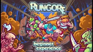 RUNGORE: Beginner Experience Gameplay (Slay The Spire Mixed With Loop Hero)