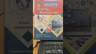 📚 Degree 3rd Semester 📈 Digital Marketing Secrets! 💡 🔥#shorts #degree3rdsem #exam #viral #students