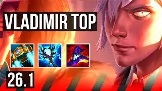 VLADIMIR vs SETT (TOP) | Good KDA: 13/1/4 | EUW Master | 26.1
