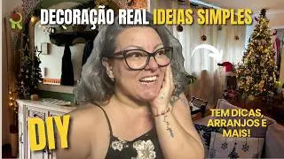 Como Decorei Minha Casa Para o Natal | Árvore, Dicas e DIYs