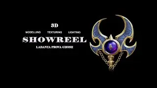 3D Modelling, Texturing, Lighting SHOWREEL