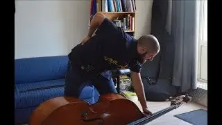 How I play the double bass: how to hold the bass (without hurting yourself doing it)