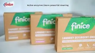 Eco Friendly Laundry Detergent Sheet Free Sample with ROHS FSC Certification