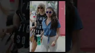 Taylor Swift & Selena gomez #shorts #selena #taylor #bestfriends