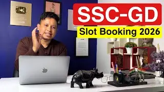 SSC GD Slot Booking 2026 || SSC Constable General Duty Slot Booking