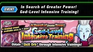 WHIS SKILL ORB EVENT REVAMP WEEK #6!!! (DOKKAN BATTLE)