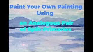 Zoom Snippet : Paint Your Own Painting Using an Analogous Pair of Split-Primaries Colours