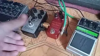 Nobels ODR 1 Silver - One Control Strawberry Overdrive - Hermida Audio Zendrive - Custom Tones Ethos