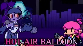 FNF Anne-droid and Liz Sing Hot Air Balloon Cover