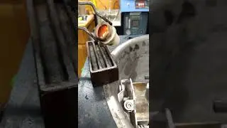 Creating gold & silver MOKUME-GANE material From scratch.  Mixing 14k White gold & sterling alloy