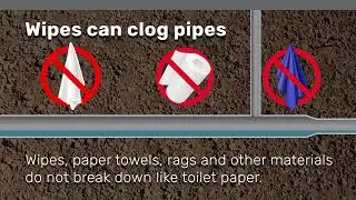 Wipes Clog Pipes