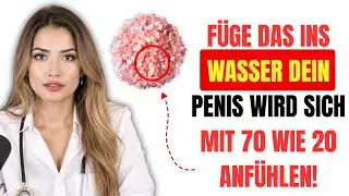Reines Wasser reicht ab 50 nicht mehr aus &ndash; verbessere deine Durchblutung mit diesem Mineral.