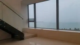 Awesome views rain or shine from Silversea 4+1 Penthouse