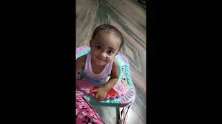 Baby enjoying ❤️❤️
