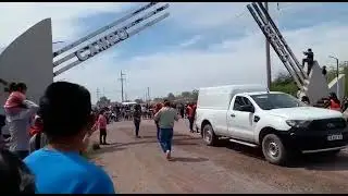 As&iacute; desped&iacute;an al intendente Jos&eacute; Vittar en la ciudad de Campo Gallo.