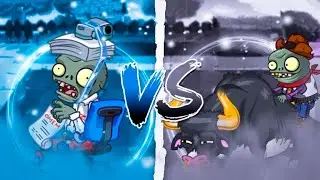 Сравнение зомби! Гонщик на стуле против быка ветерана. Wabow and pvz