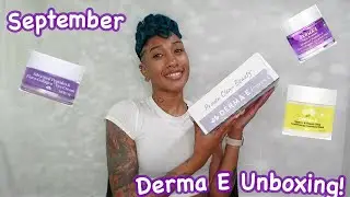 Распаковка DERMA E в сентябре | У них есть средства для волос!?