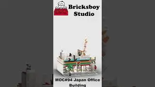 LEGO MOC#94 Japan Office Building  #shorts  #lego #legocitymoc #japan
