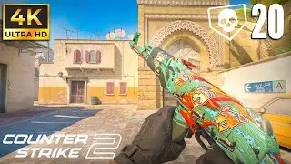 Counter Strike 2- 20 Kills On Dust 2 Competitive Full Gameplay #01! (No Commentary)