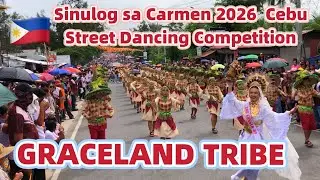 Sinulog sa Carmen 2026 GRACELAND TRIBE LOCAL Street Dancing Cebu Festival Dance | Sinulog Parade