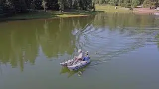 Boating on Earl Park Lake