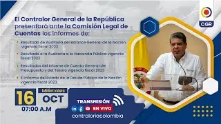 Presentaci&oacute;n de informes - Comisi&oacute;n Legal de Cuentas #envivo