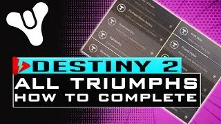 HOW TO COMPLETE ALL TRIUMPHS in the MENAGERIE &ndash; Destiny 2 Divided We Conquer Secret Triumph