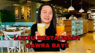 luzzu restaurant QAWRA BAY.. #panalo ang cocktails #sarap na foods // laban