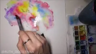 Color Me Wild - A Watercolor timelapse painting by Ruth Oosterman