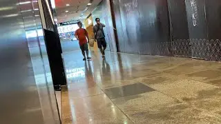 People watching Vincom Center
