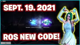 😍😍ROS NEW REDEEMCODE!!! CHECK THIS AND SUBSCRIBE! SEPTEMBER 19, 2021