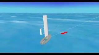 Autonomous Sailing Vessel &ndash;&nbsp;3D Animation