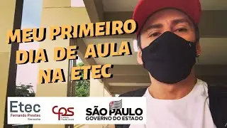 STUDY VLOG: MEU PRIMEIRO DIA DE AULA NA  ETEC | CURSO AGENCIAMENTO DE VIAGEM I TURISMO - 1º SEMESTRE