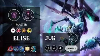 Elise Jungle vs Karthus - KR Master Patch 10.11