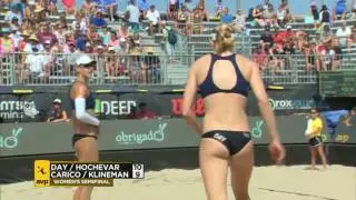 AVP Hermosa Beach Open 2017 Women's Semi-Finals: Day/Hochevar vs. Carico/Klineman