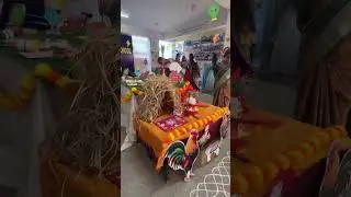 Sankranthi Celebrations #Vidhu #Anshu School @ St Jonhs High School