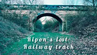 A bridge over where Ripon railway line used to run *January 2026* #adventureswithken 