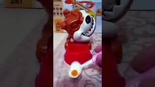 MAD DOG WITH TWO FRIED EGGS TODAY #ASMR#maddog #asmrvideo #shortvideo