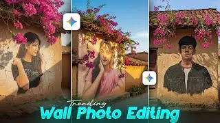 Instagram Trending Wall Photo Editing | Viral Tutorial ⚡ | google gemini