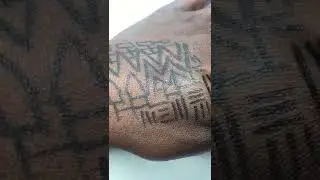 AFRICAN TRIBAL BODY ART PATTERNS (KENYAN)