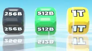 Mega Cube Showdown! 🟦 Jelly Run 2048 vs Jelly Tube Run 2048